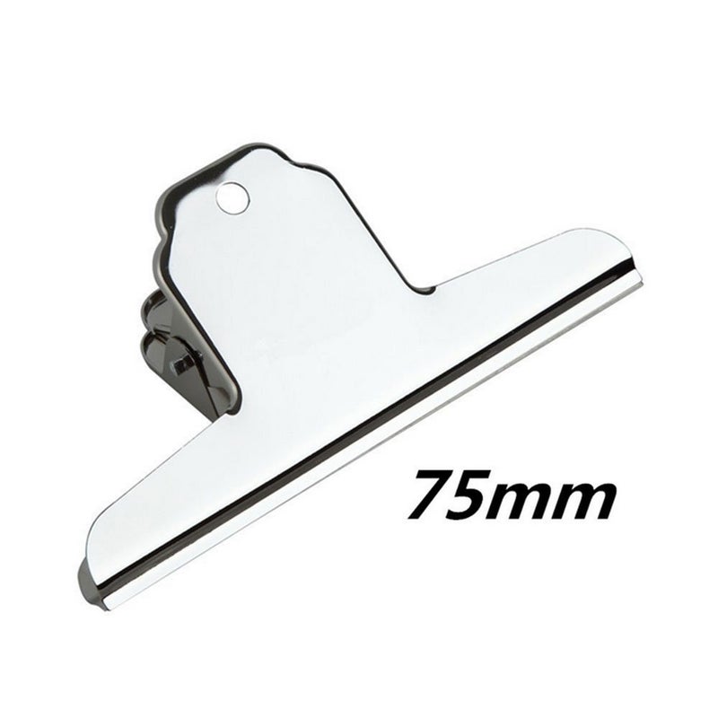 DaycountÂ® Pack of 3 Bulldog Clips 3 Inch, Stainless Steel Large Metal Hinge Clips, Money File Binder Clips for Pictures, Photos, Home Office Supplies - Image 5